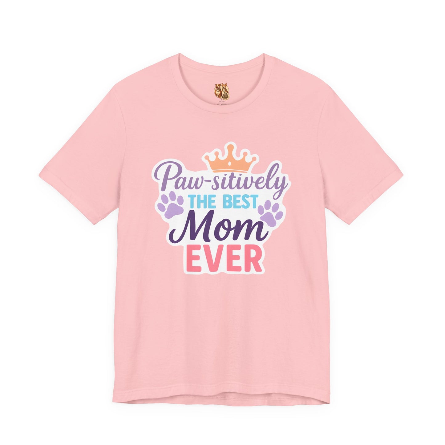 Staffy Mom – Gentle Pastel Daisy Edition