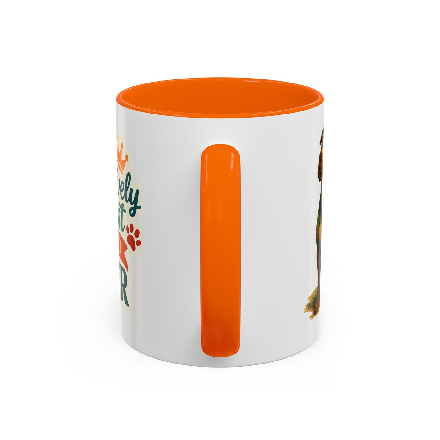 Paw-sitively the Best Dad Ever Dog Mug – Orca Accent Coffee Cup