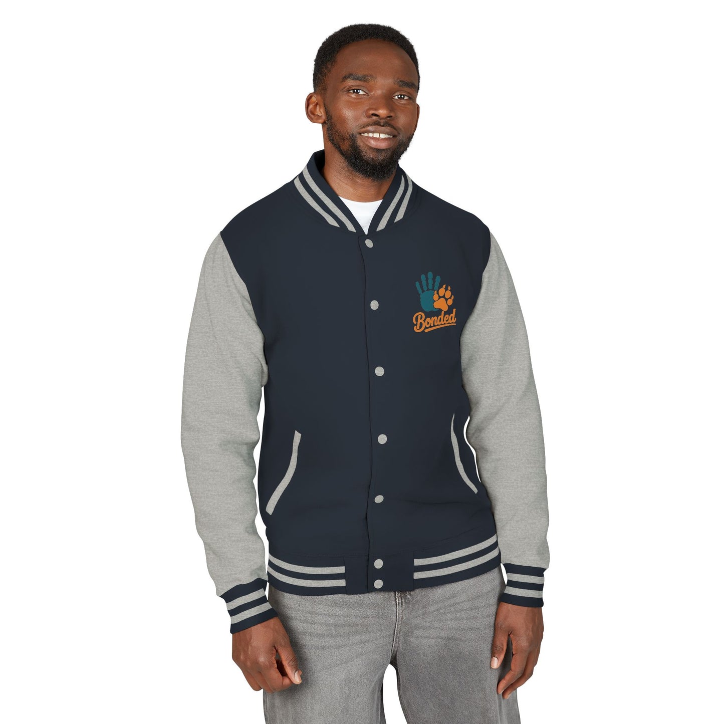 Gridiron Guardian Letterman Jacket – Powerbreed Football Crest Edition