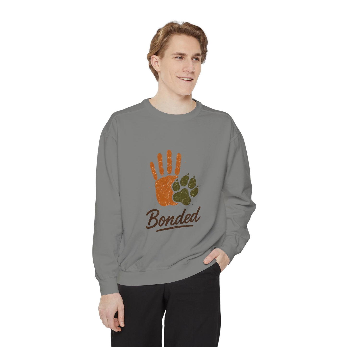 Gentle & Loyal Pit Bull Sweatshirt | Comfort Colors® 1566 Unisex Garment-Dyed
