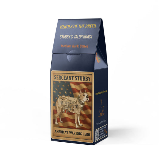 Heroes of the Breed — Stubby’s Valor Roast – Bitterroot Coffee Blend (Dark French Roast)