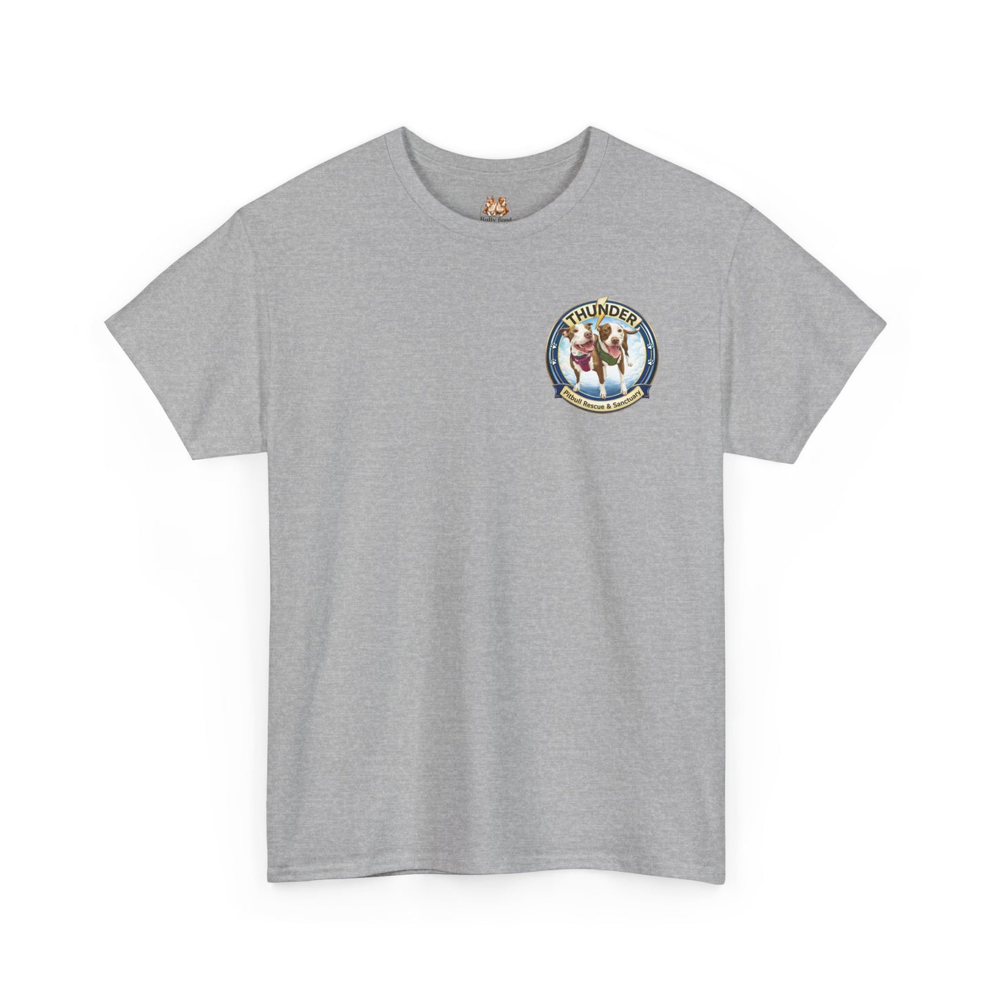 Thunder Pitbull Rescue & Sanctuary Shirt | Custom Rescue Dog Apparel | Pitbull Lovers Tee | Rescue Support Clothing