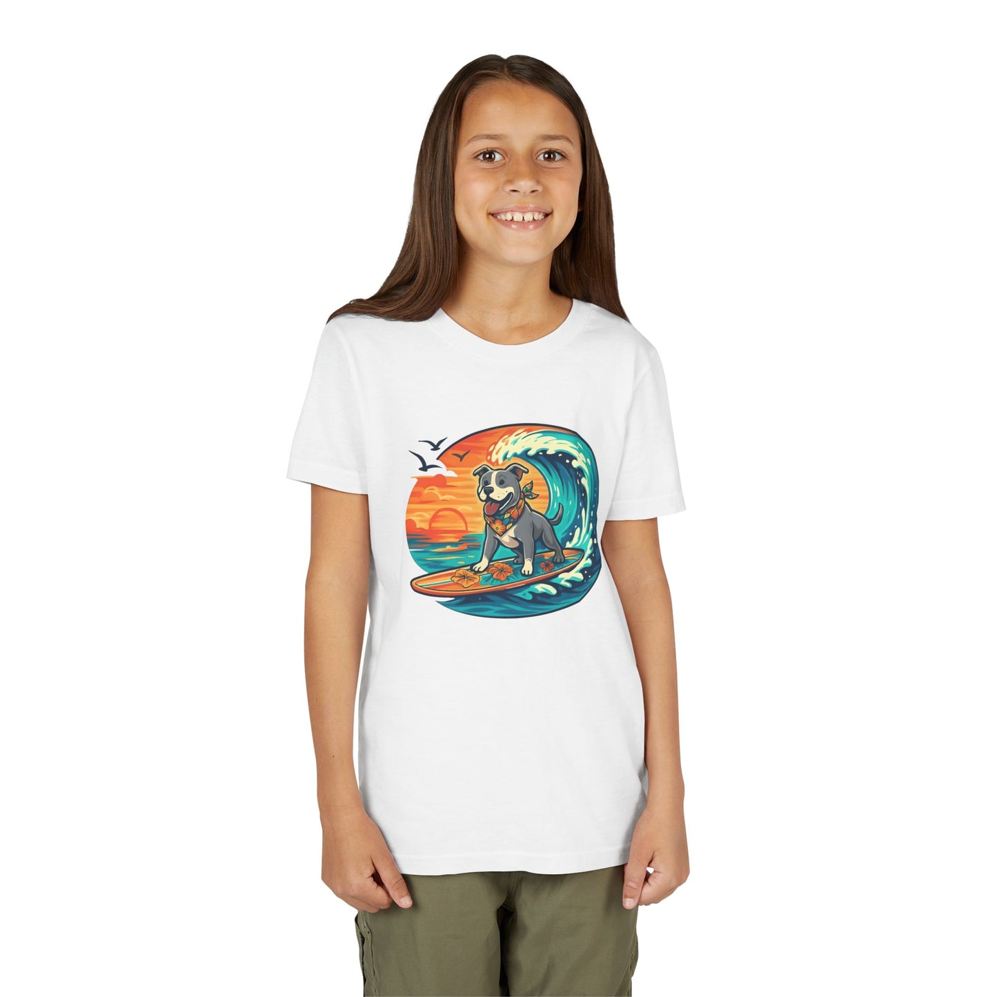 Surf’s Up Pup – Bonded Edition Kids Tee
