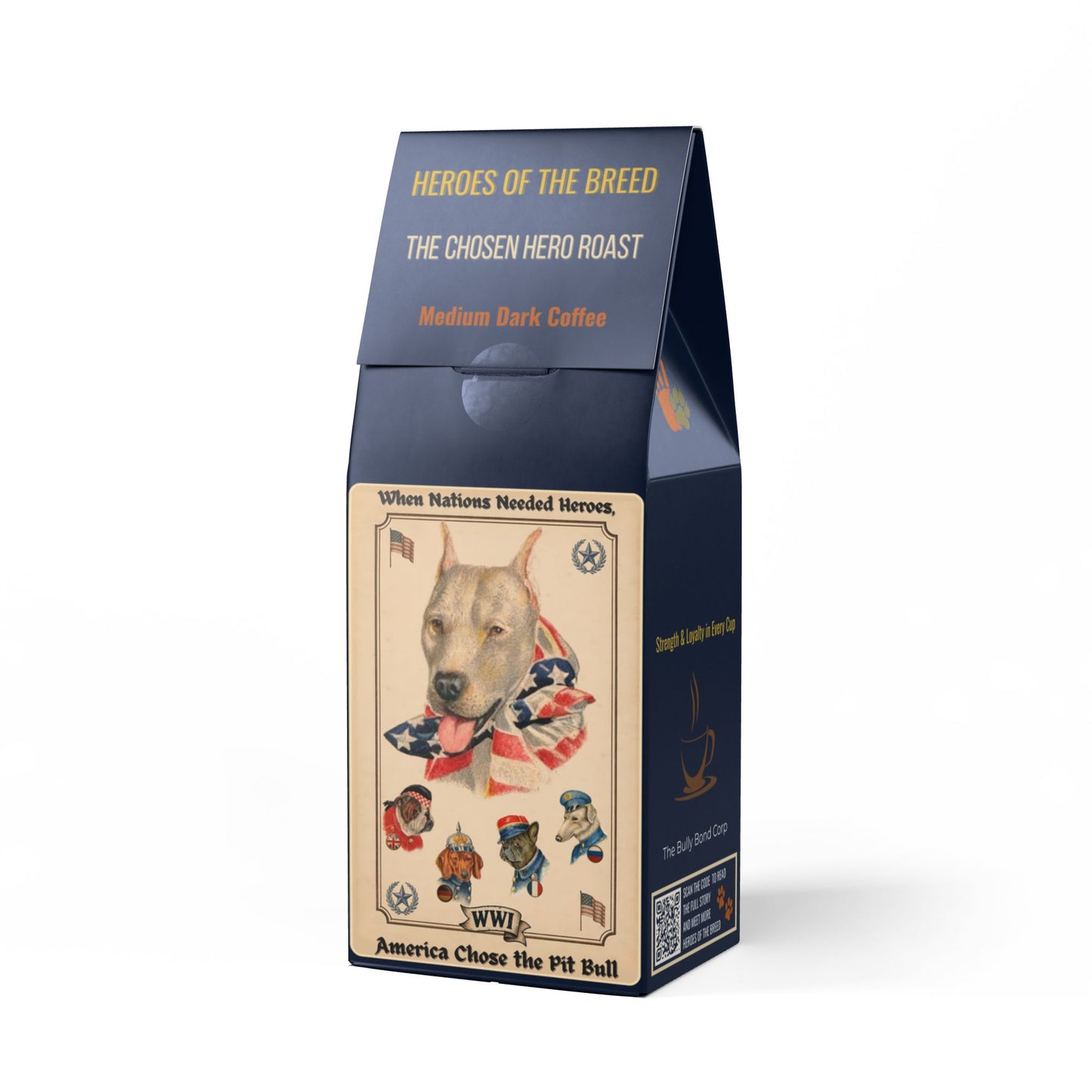 The Chosen Hero Roast – Bitterroot Coffee Blend (Dark French Roast) | Heroes of the Breed