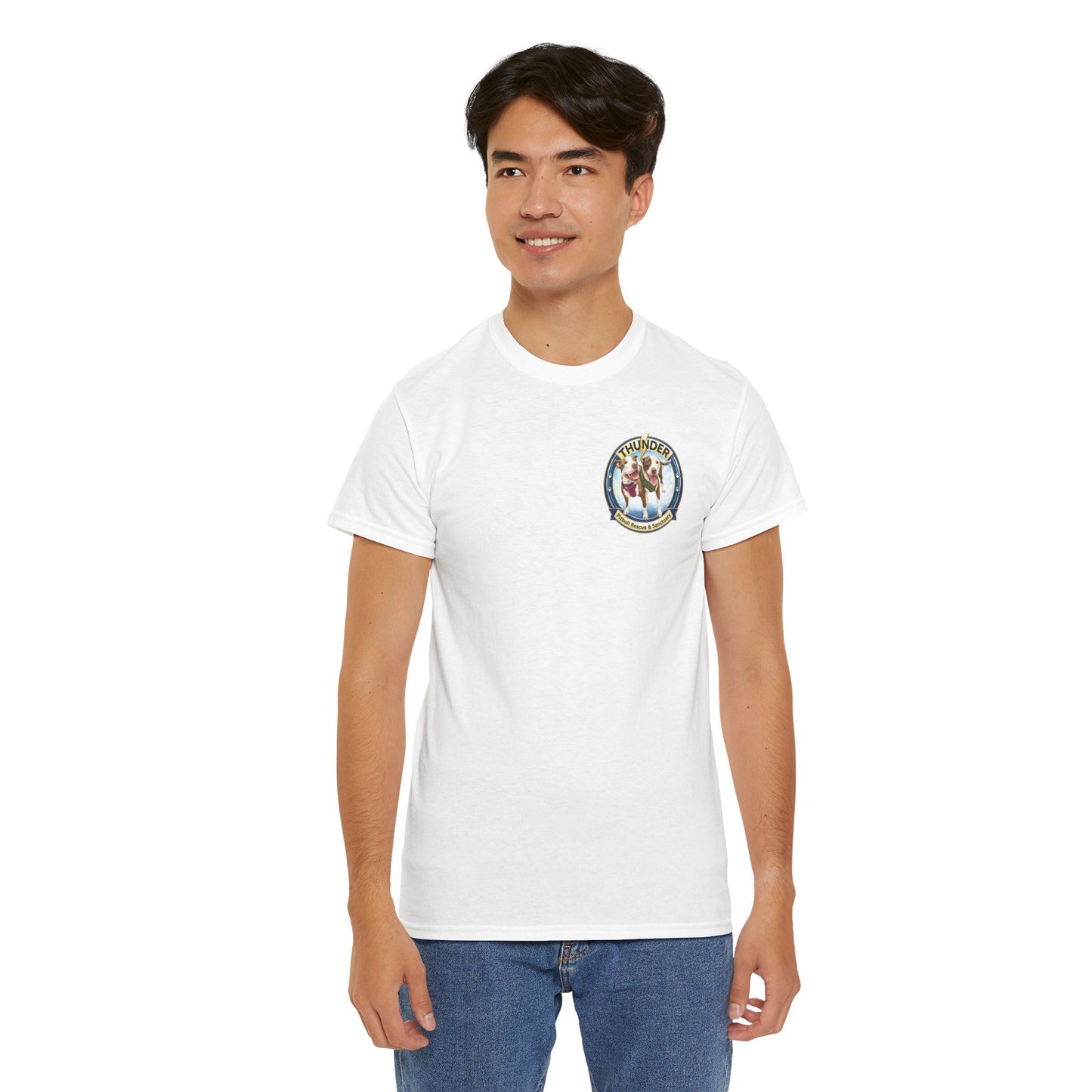 Thunder Pitbull Rescue & Sanctuary Shirt | Custom Rescue Dog Apparel | Pitbull Lovers Tee | Rescue Support Clothing