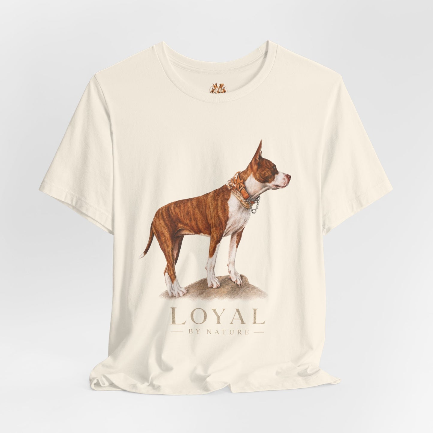 Custom Pit Bull Portrait T-Shirt | Your Dog as a Premium Digital Pencil Sketch | Personalized Powerbreed Apparel