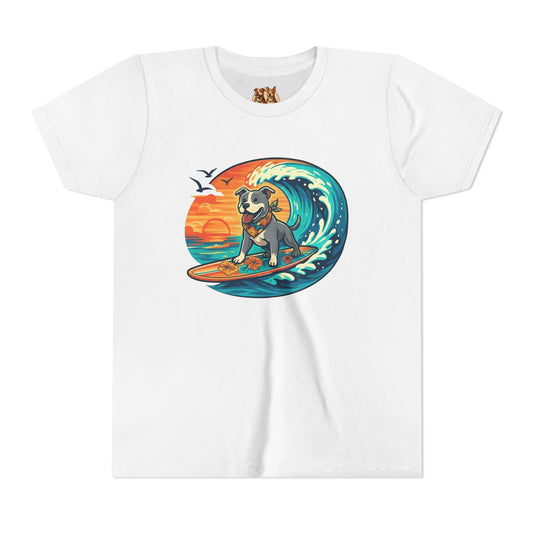 Surf’s Up Pup – Bonded Edition Kids Tee