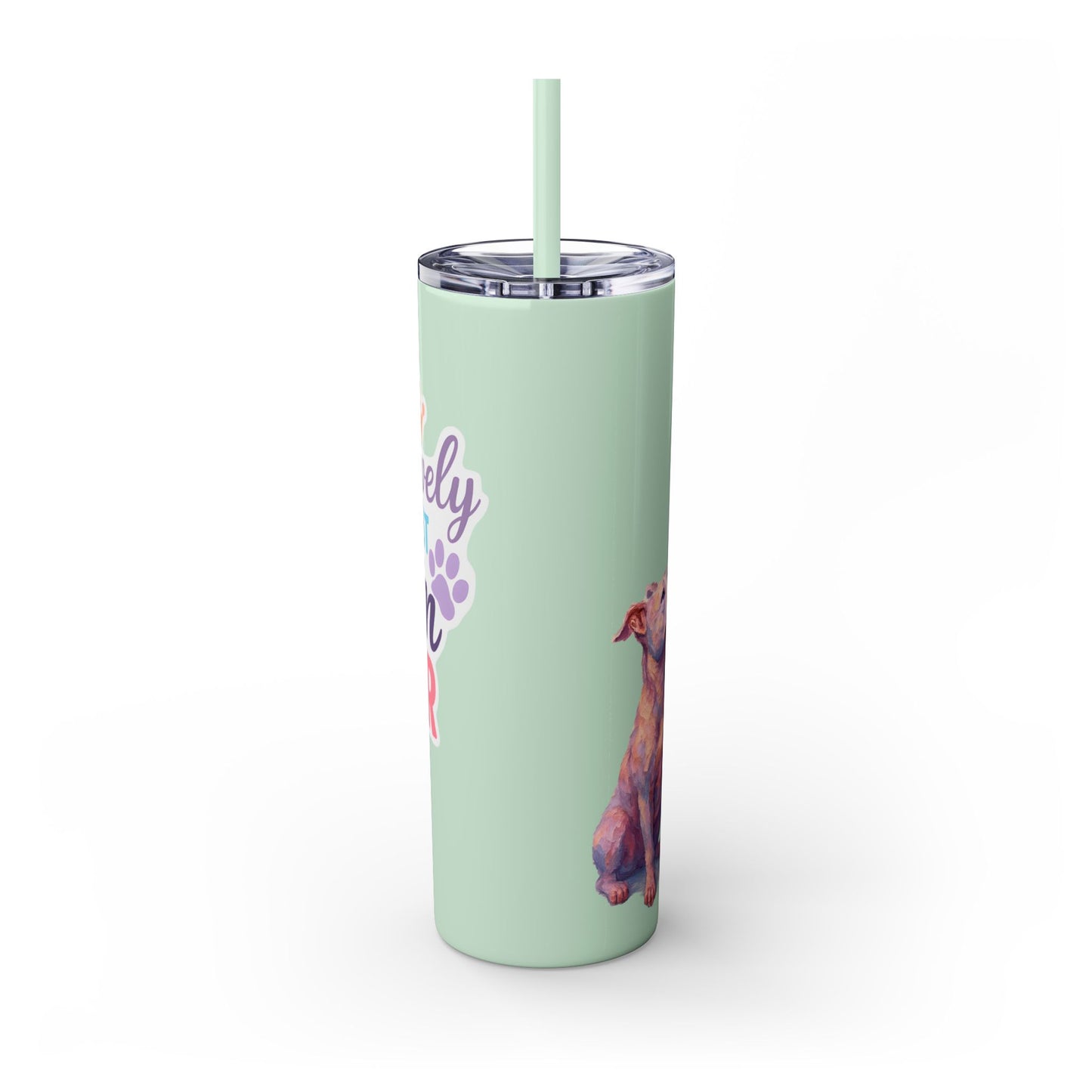 Paw-sitively the Best Mom Ever – 20oz Skinny Tumbler