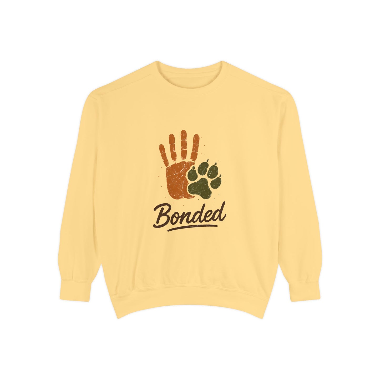Gentle & Loyal Pit Bull Sweatshirt | Comfort Colors® 1566 Unisex Garment-Dyed