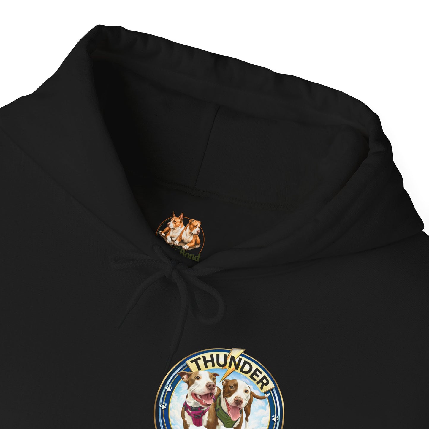 Thunder Pitbull Rescue & Sanctuary Hoodie | Custom Pitbull Apparel | Dog Rescue Hoodie