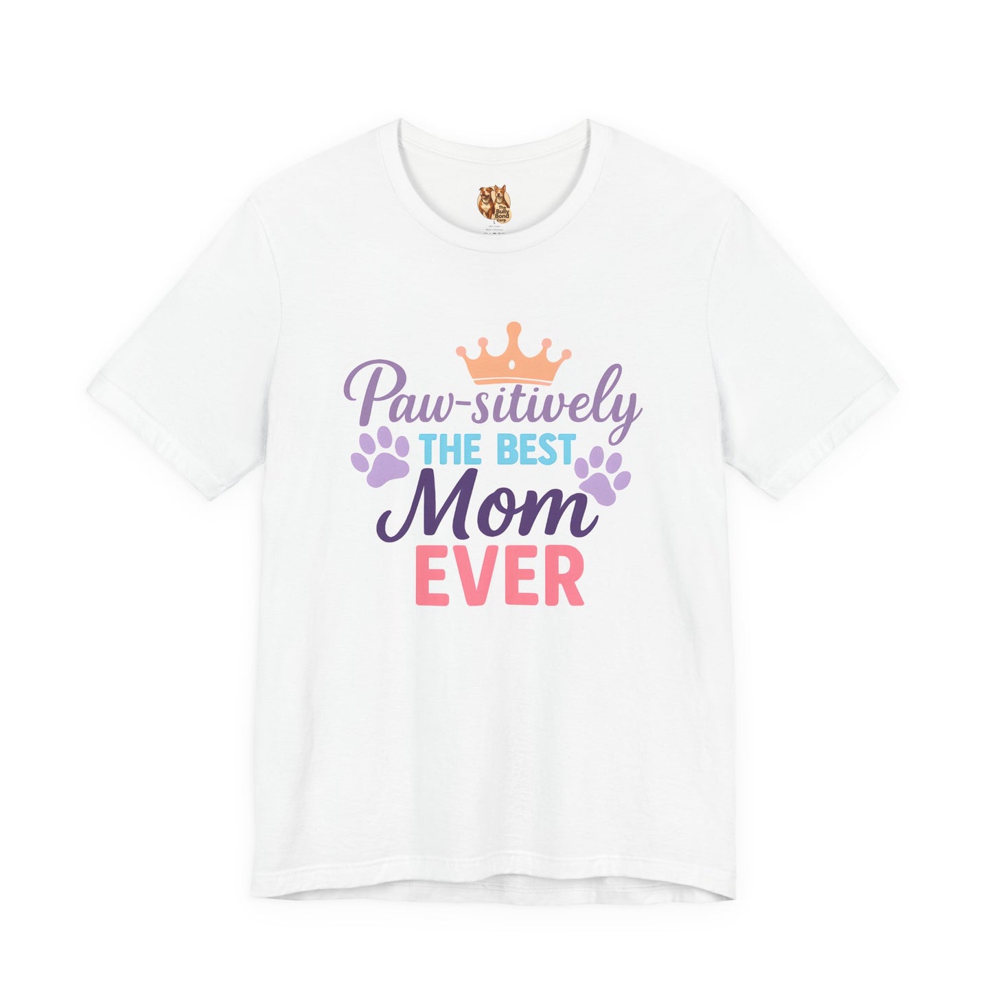 Staffy Mom – Gentle Pastel Daisy Edition