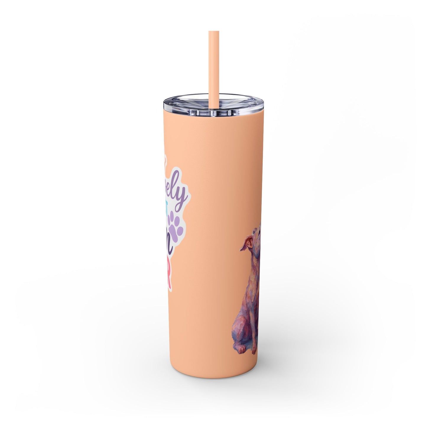 Paw-sitively the Best Mom Ever – 20oz Skinny Tumbler