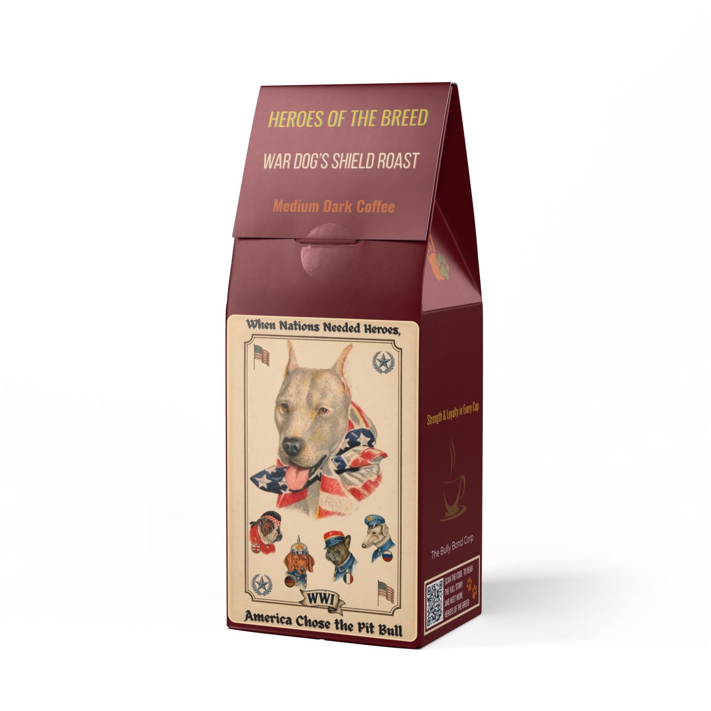 War Dog’s Shield Roast – Medium-Dark Coffee