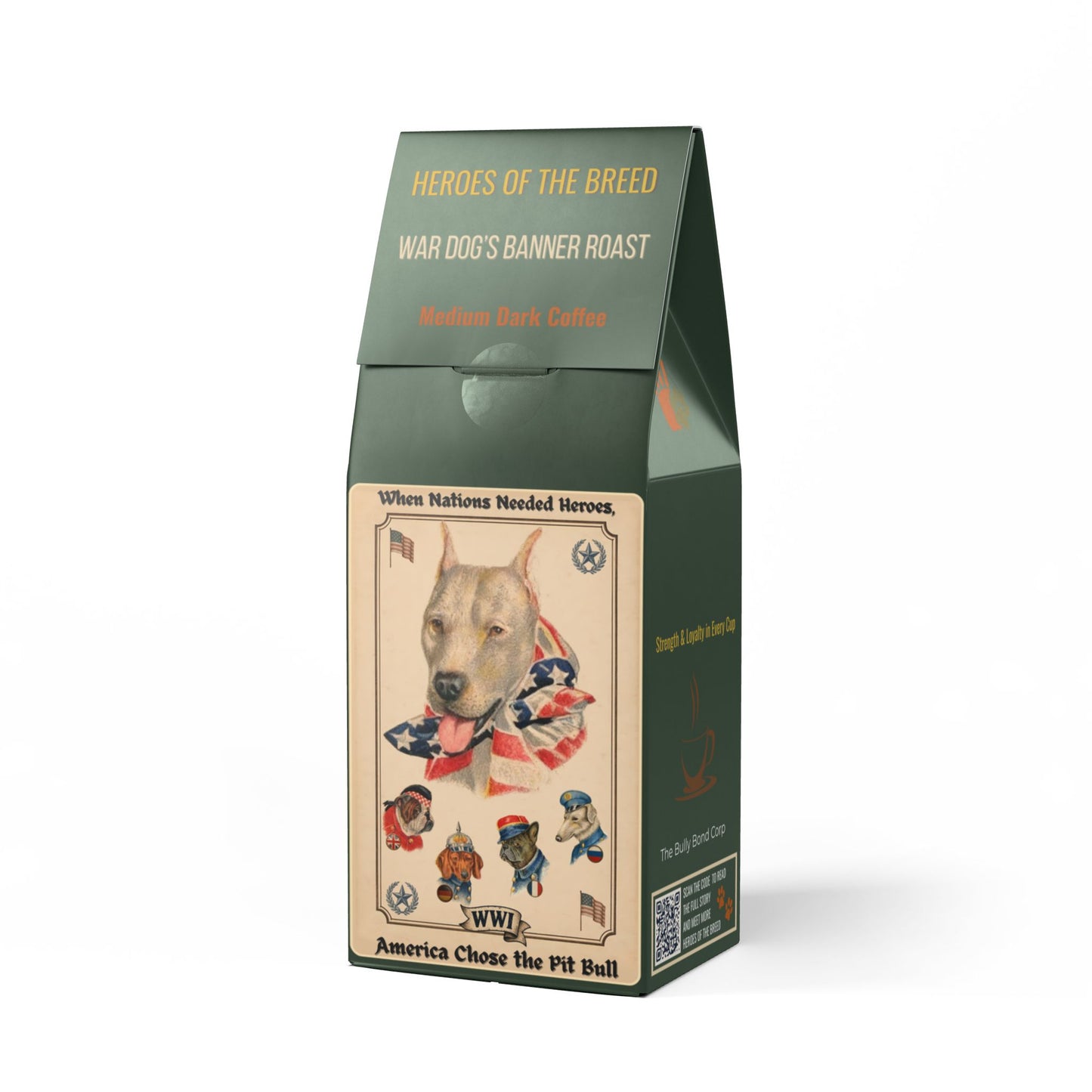 War Dog’s Banner Roast – Medium-Dark Coffee