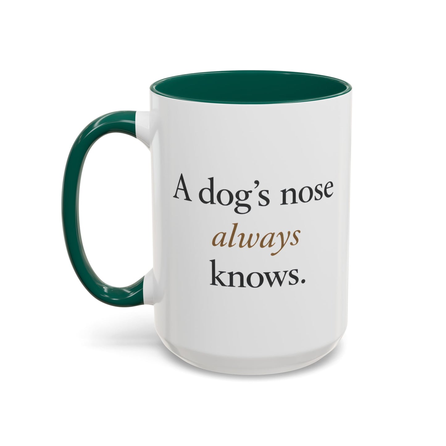 Personalized Dog Dad Mug – Your Dog’s Nose Custom Design