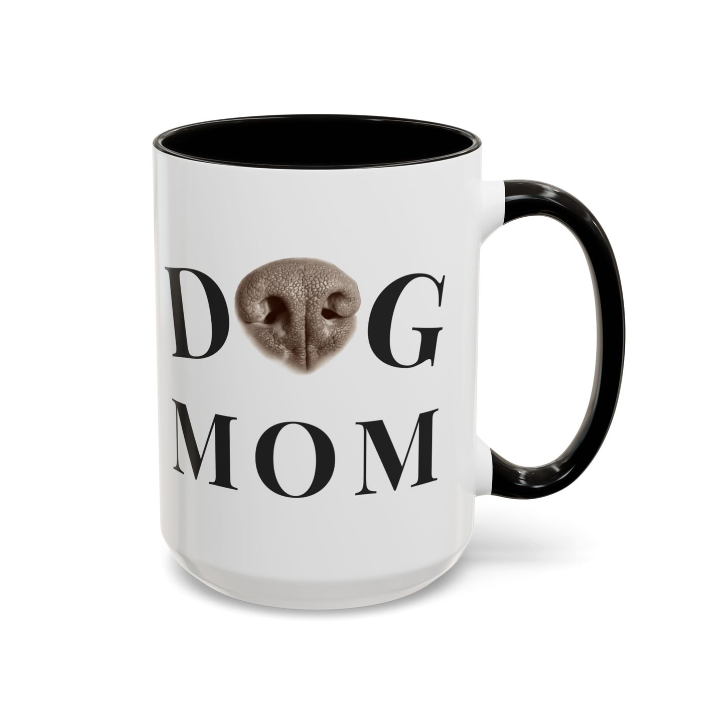 Personalized Dog Mom Mug – Your Dog’s Nose Custom Design