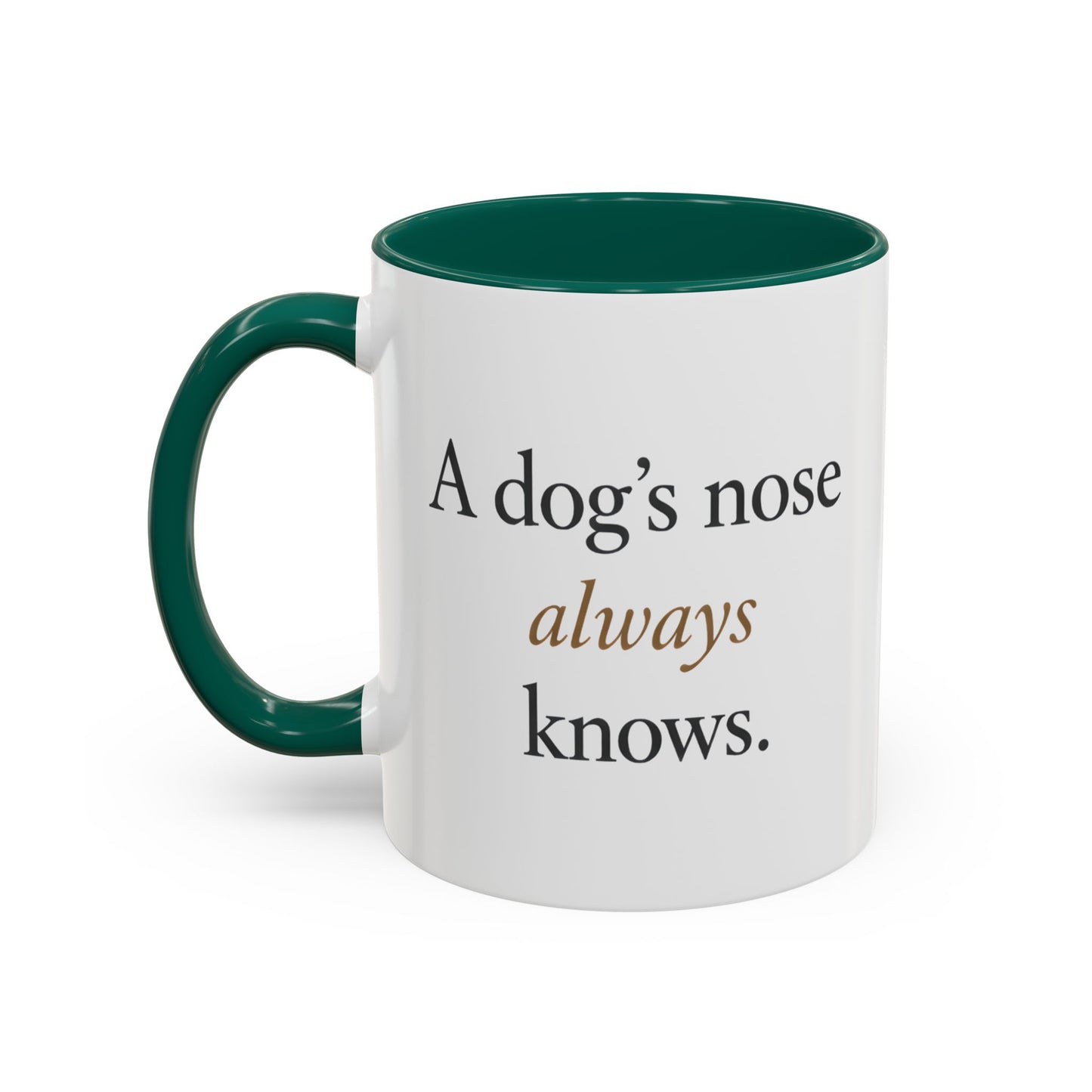 Personalized Dog Dad Mug – Your Dog’s Nose Custom Design