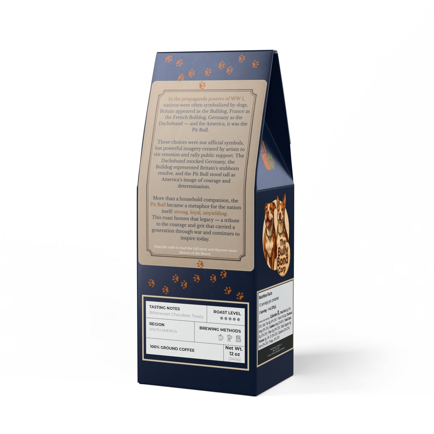 The Chosen Hero Roast – Bitterroot Coffee Blend (Dark French Roast) | Heroes of the Breed