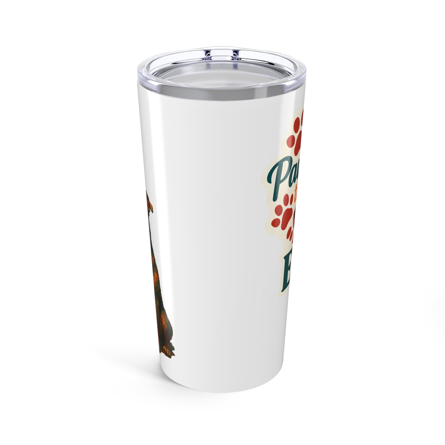 Bully Bond Corp | 20oz Stainless Steel Tumbler – Dog Dad Gift, Vacuum Insulated Drinkware