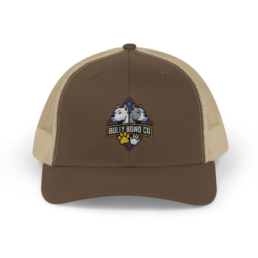 Bully Bond Co Embroidered Badge | Yupoong 6606 Retro Trucker Cap