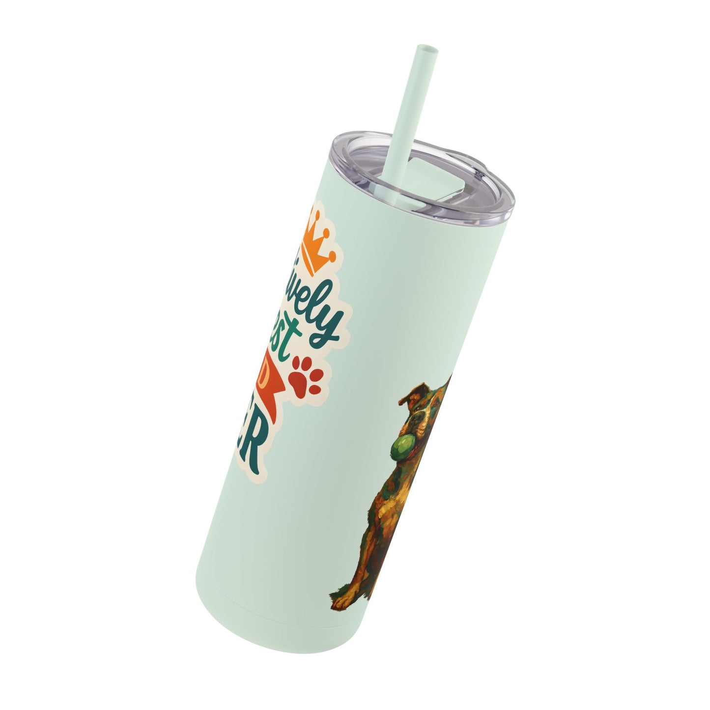 Paw-sitively the Best Dad Ever – 20oz Skinny Tumbler