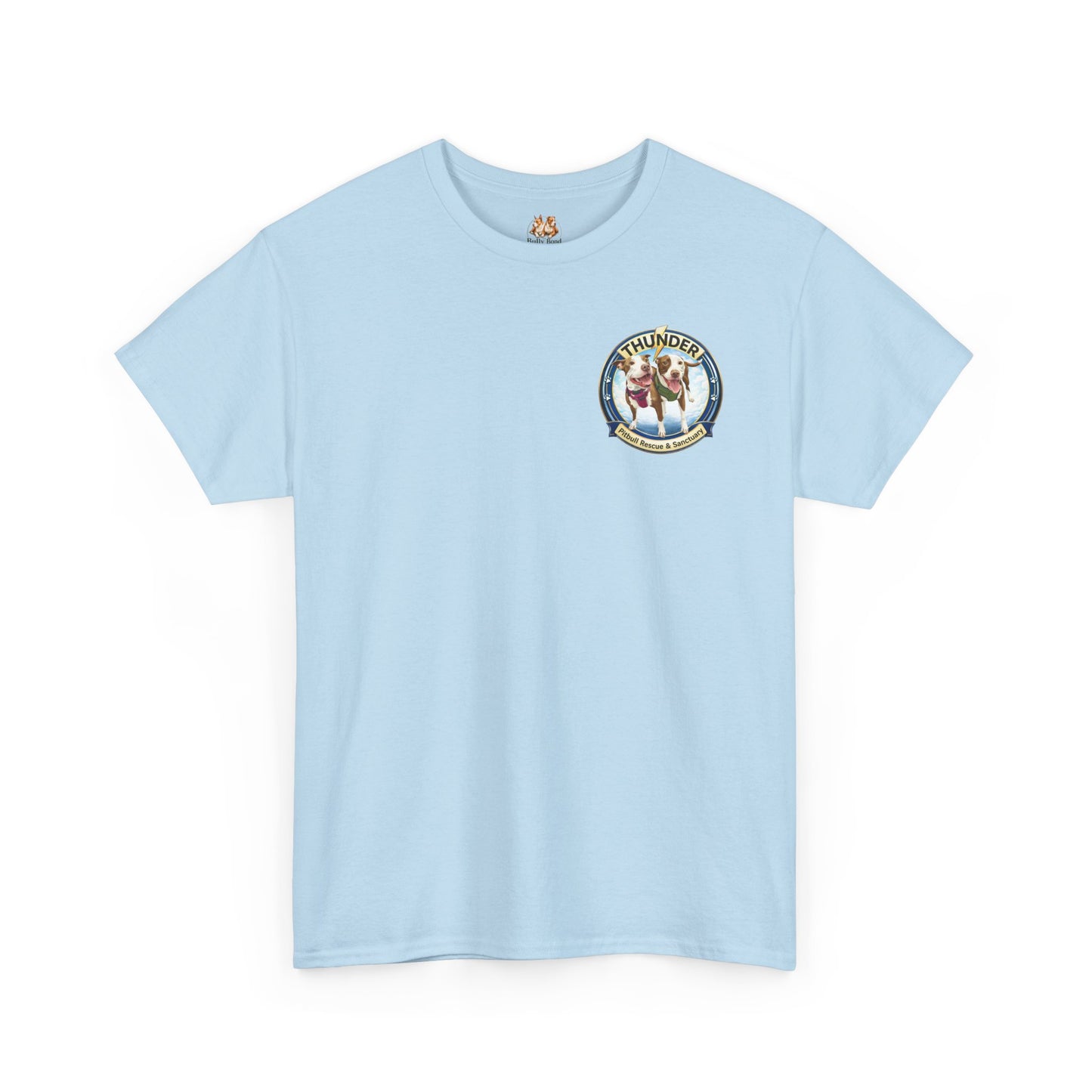 Thunder Pitbull Rescue & Sanctuary Shirt | Custom Rescue Dog Apparel | Pitbull Lovers Tee | Rescue Support Clothing