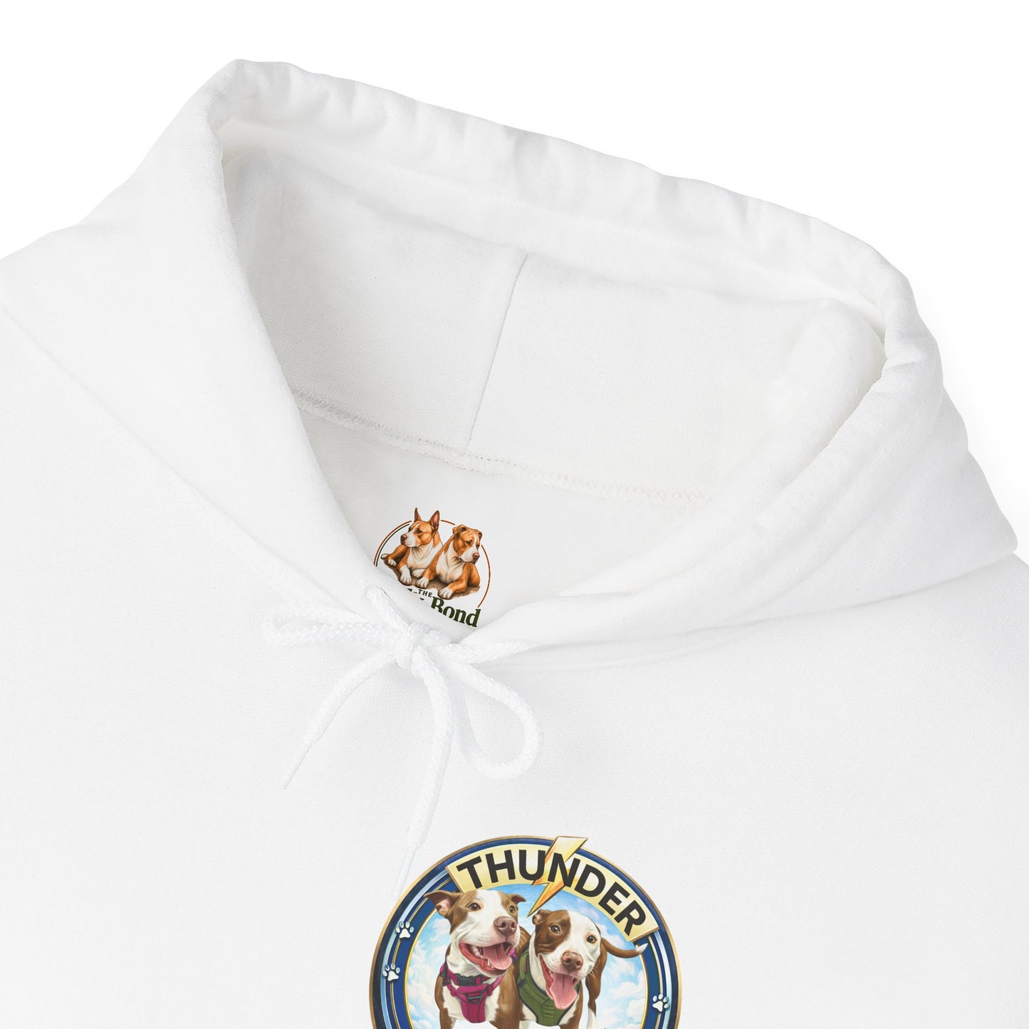 Thunder Pitbull Rescue & Sanctuary Hoodie | Custom Pitbull Apparel | Dog Rescue Hoodie