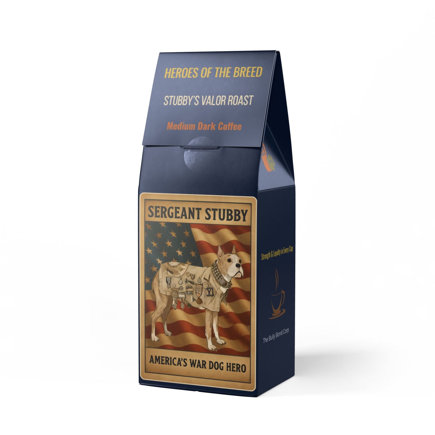 Heroes of the Breed — Stubby’s Valor Roast – Bitterroot Coffee Blend (Dark French Roast)