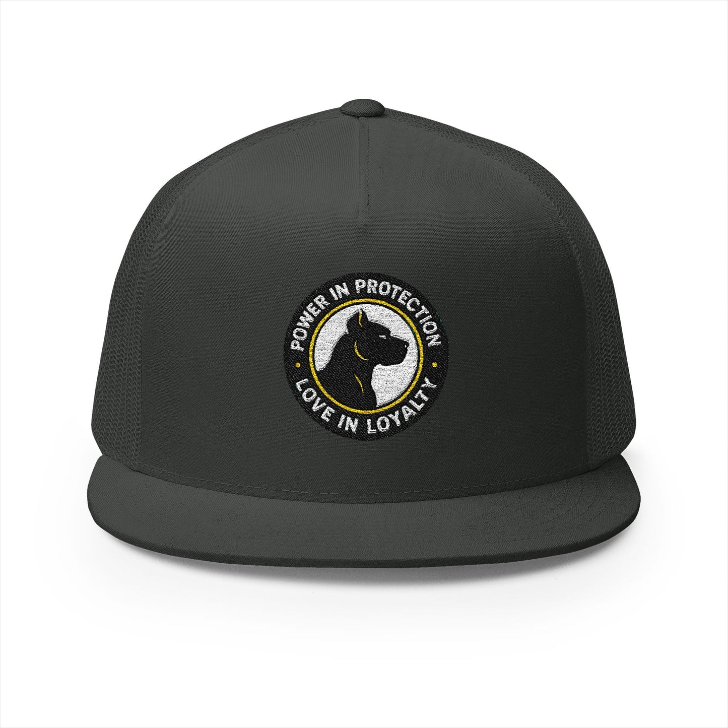 Power in Protection – Embroidered Trucker Cap