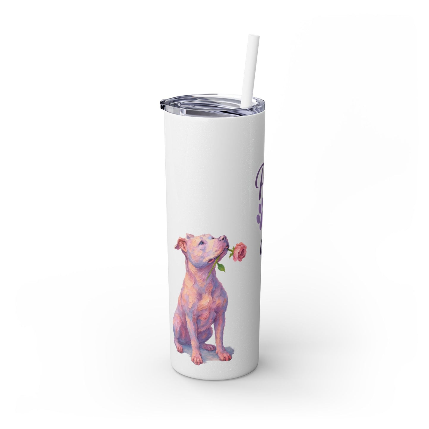 Paw-sitively the Best Mom Ever – 20oz Skinny Tumbler