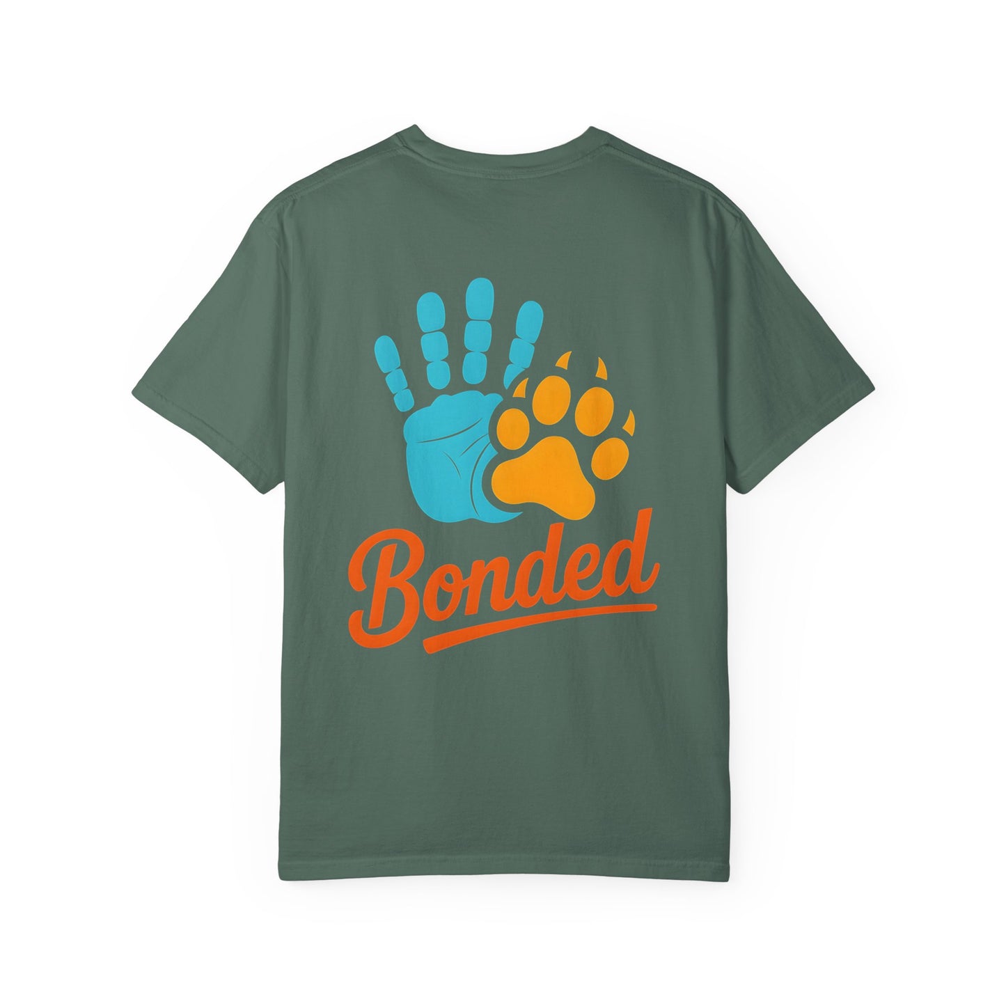Bully Bond Premium Tee – Athlete & Pitbull Companionship Art (Comfort Colors 1717)