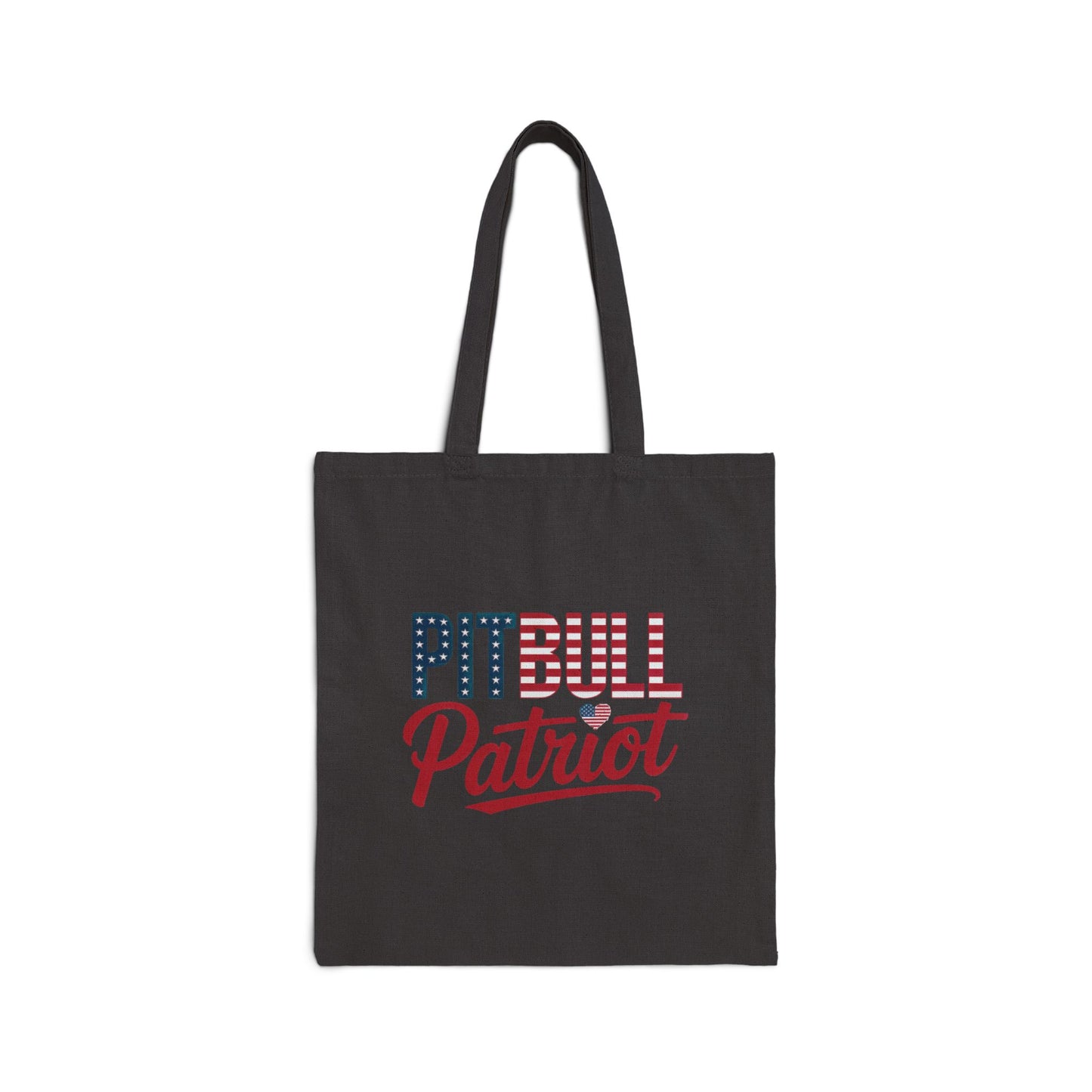 Patriot Pitbull Canvas Tote Bag – Bully Bond Corp