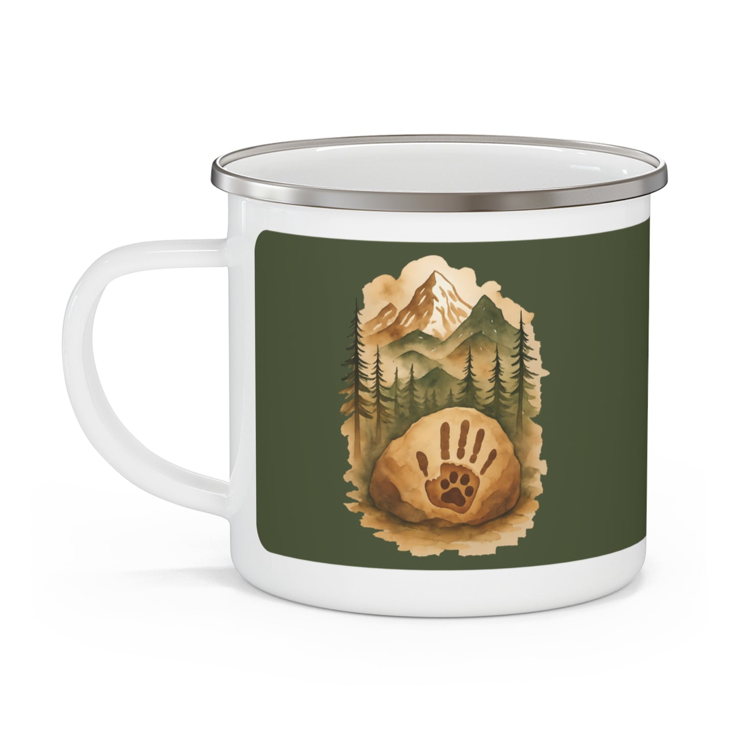 Bully Bonding Trail Mug – Hand & Paw Edition (Front & Back Design)
