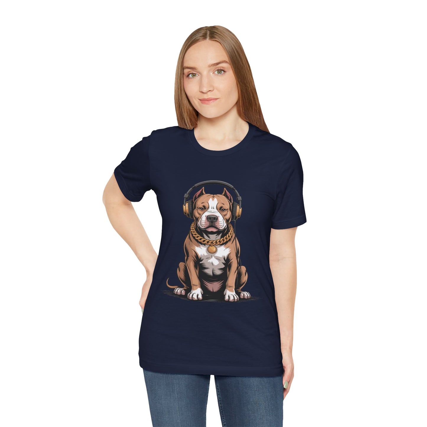 Cruising the Strip Vintage Car & Pitbull Graphic Tee – Bella+Canvas 3001