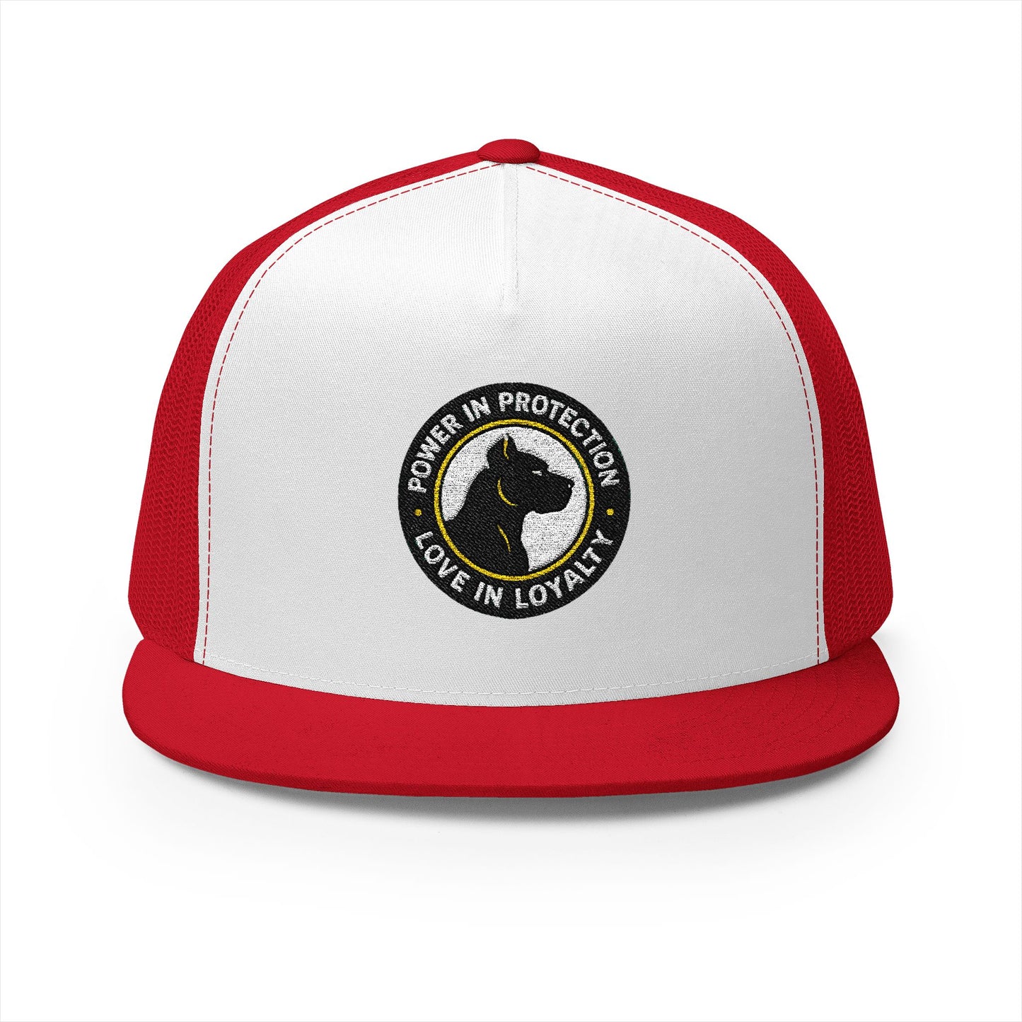 Power in Protection – Embroidered Trucker Cap