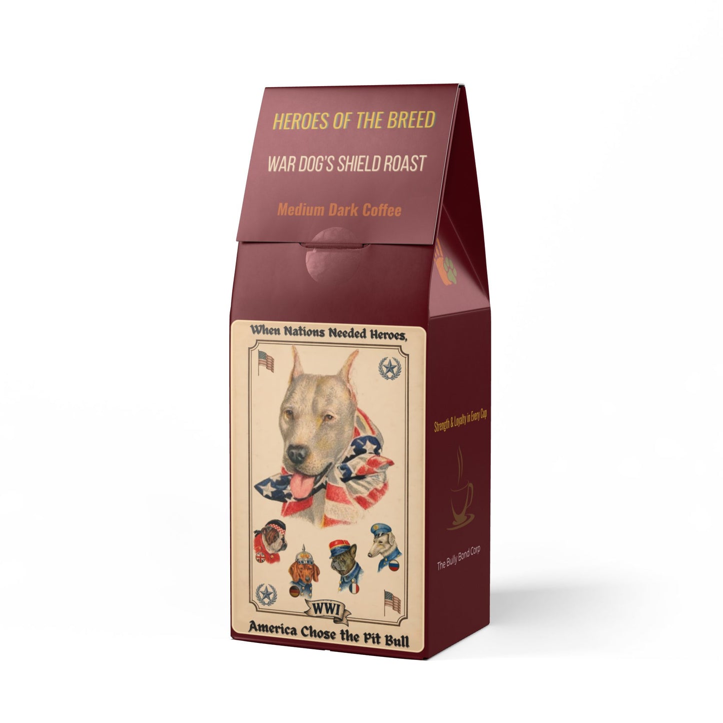 War Dog’s Shield Roast – Medium-Dark Coffee