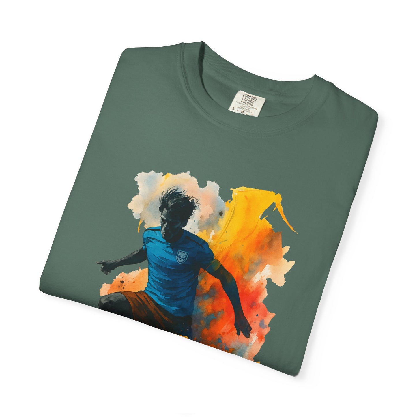 Bully Bond Premium Tee – Athlete & Pitbull Companionship Art (Comfort Colors 1717)