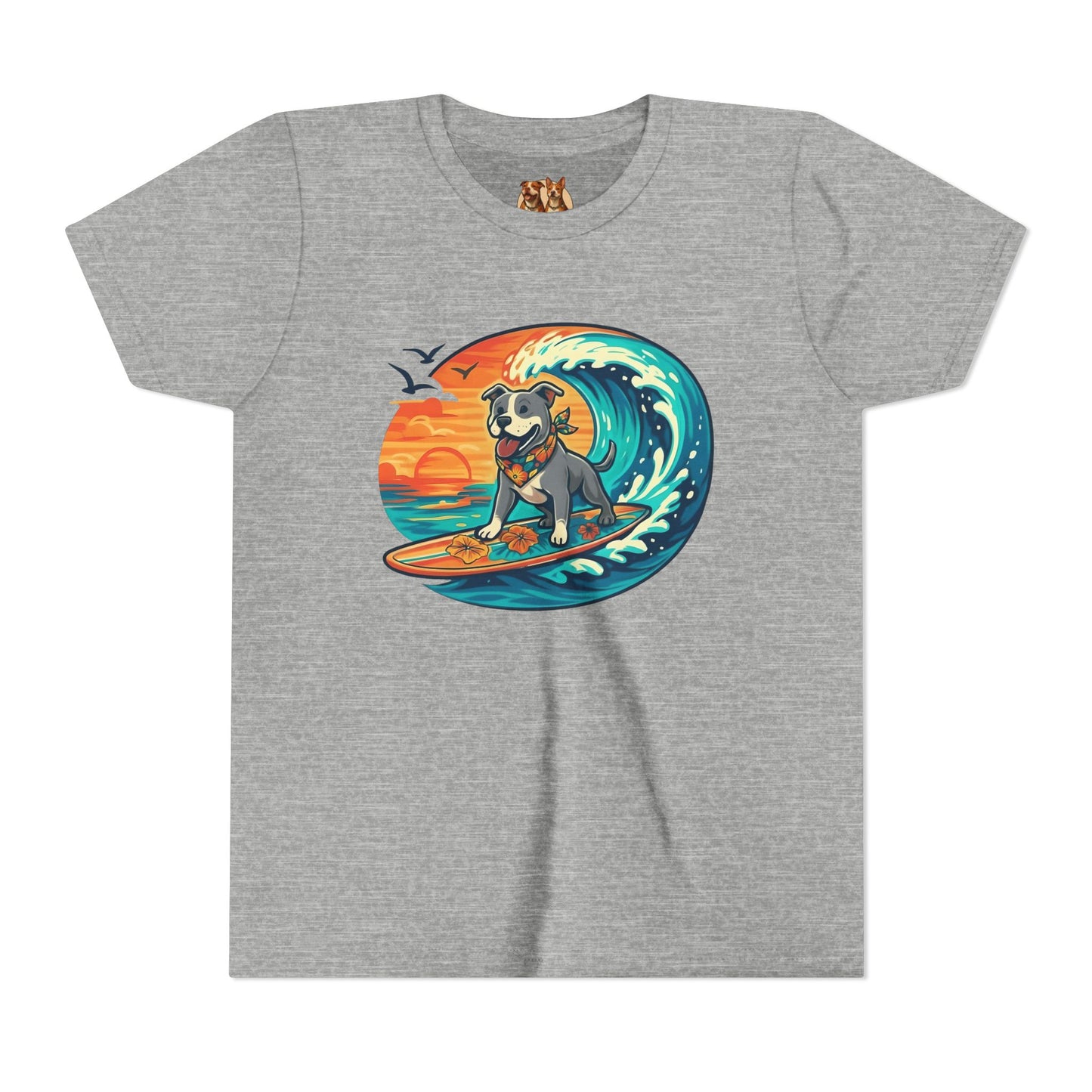 Surf’s Up Pup – Bonded Edition Kids Tee