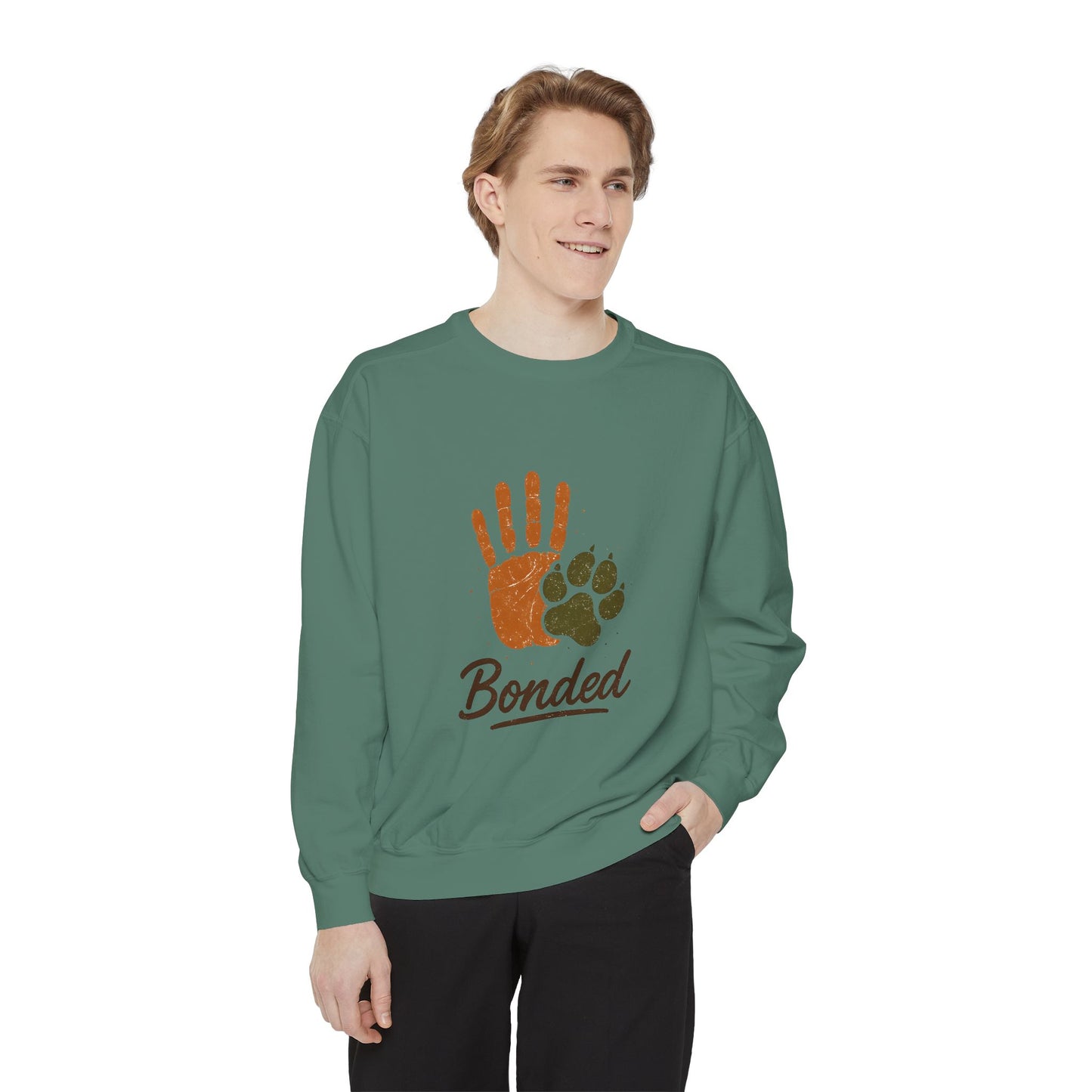 Gentle & Loyal Pit Bull Sweatshirt | Comfort Colors® 1566 Unisex Garment-Dyed