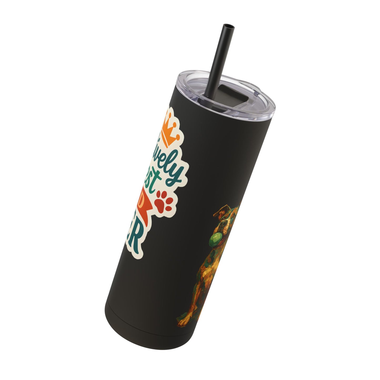 Paw-sitively the Best Dad Ever – 20oz Skinny Tumbler