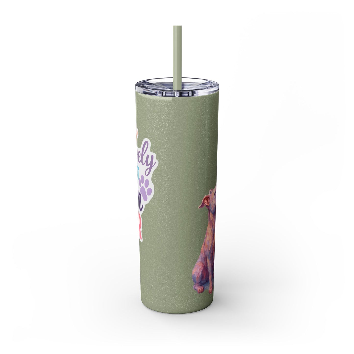 Paw-sitively the Best Mom Ever – 20oz Skinny Tumbler