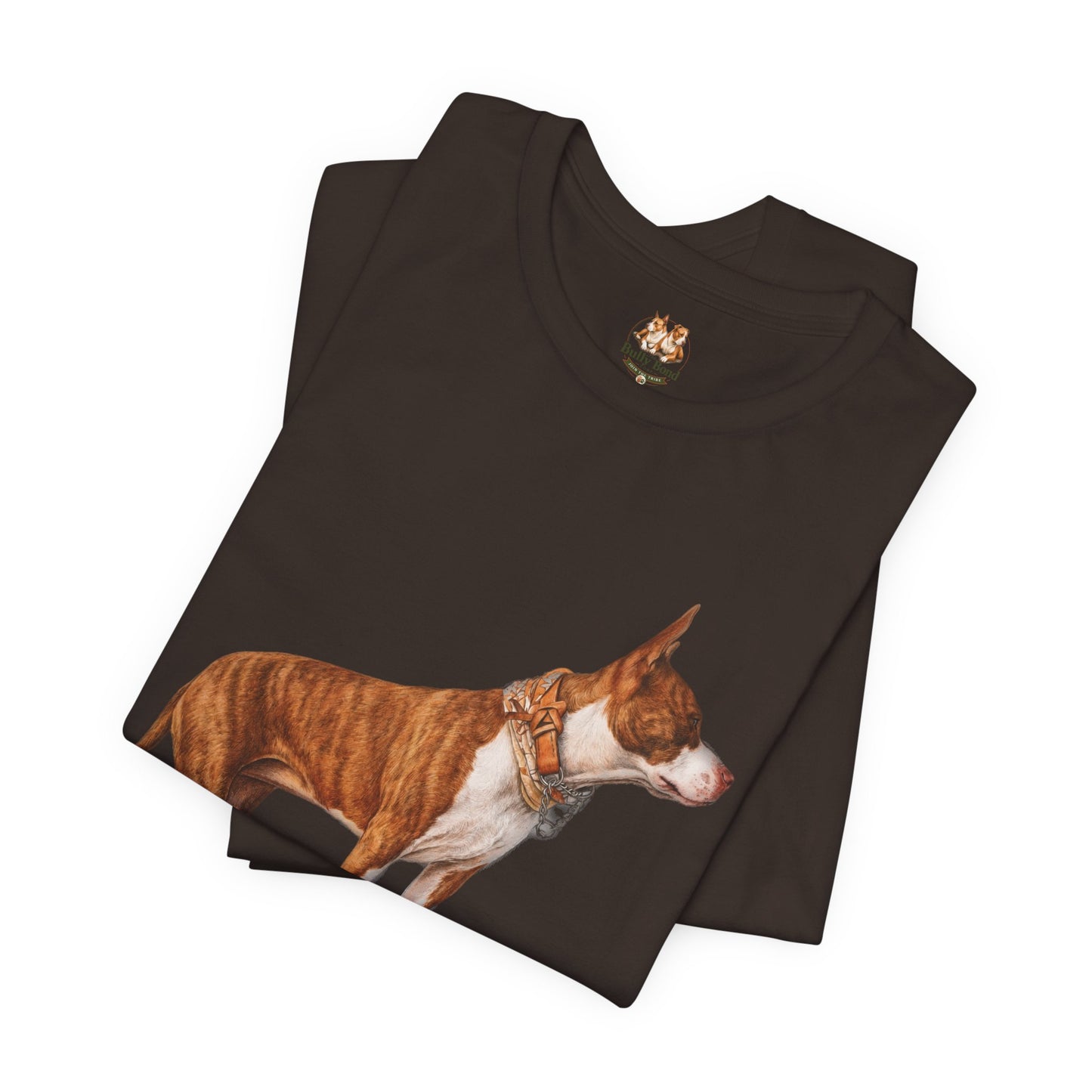 Custom Pit Bull Portrait T-Shirt | Your Dog as a Premium Digital Pencil Sketch | Personalized Powerbreed Apparel