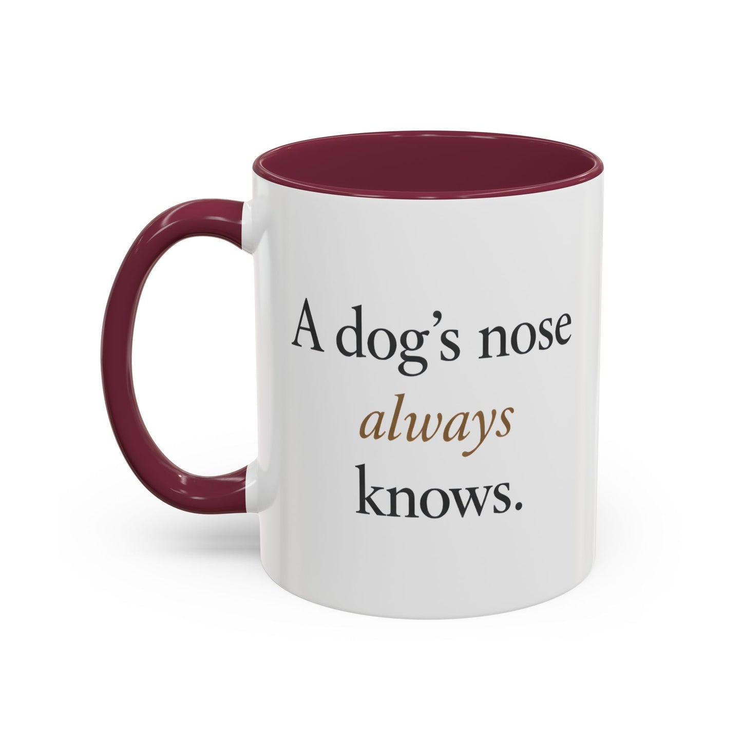 Personalized Dog Dad Mug – Your Dog’s Nose Custom Design