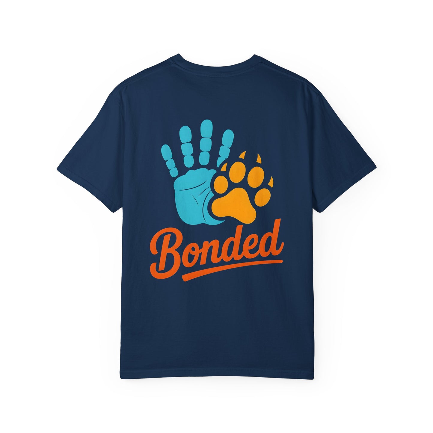 Bully Bond Premium Tee – Athlete & Pitbull Companionship Art (Comfort Colors 1717)