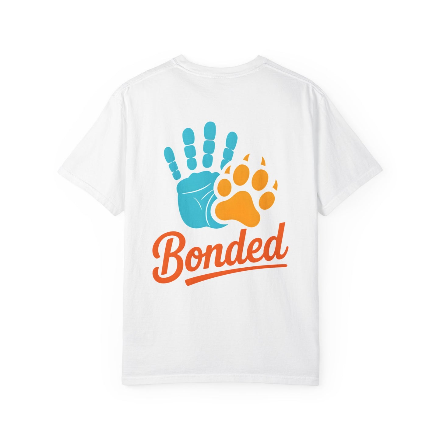 Bully Bond Premium Tee – Athlete & Pitbull Companionship Art (Comfort Colors 1717)