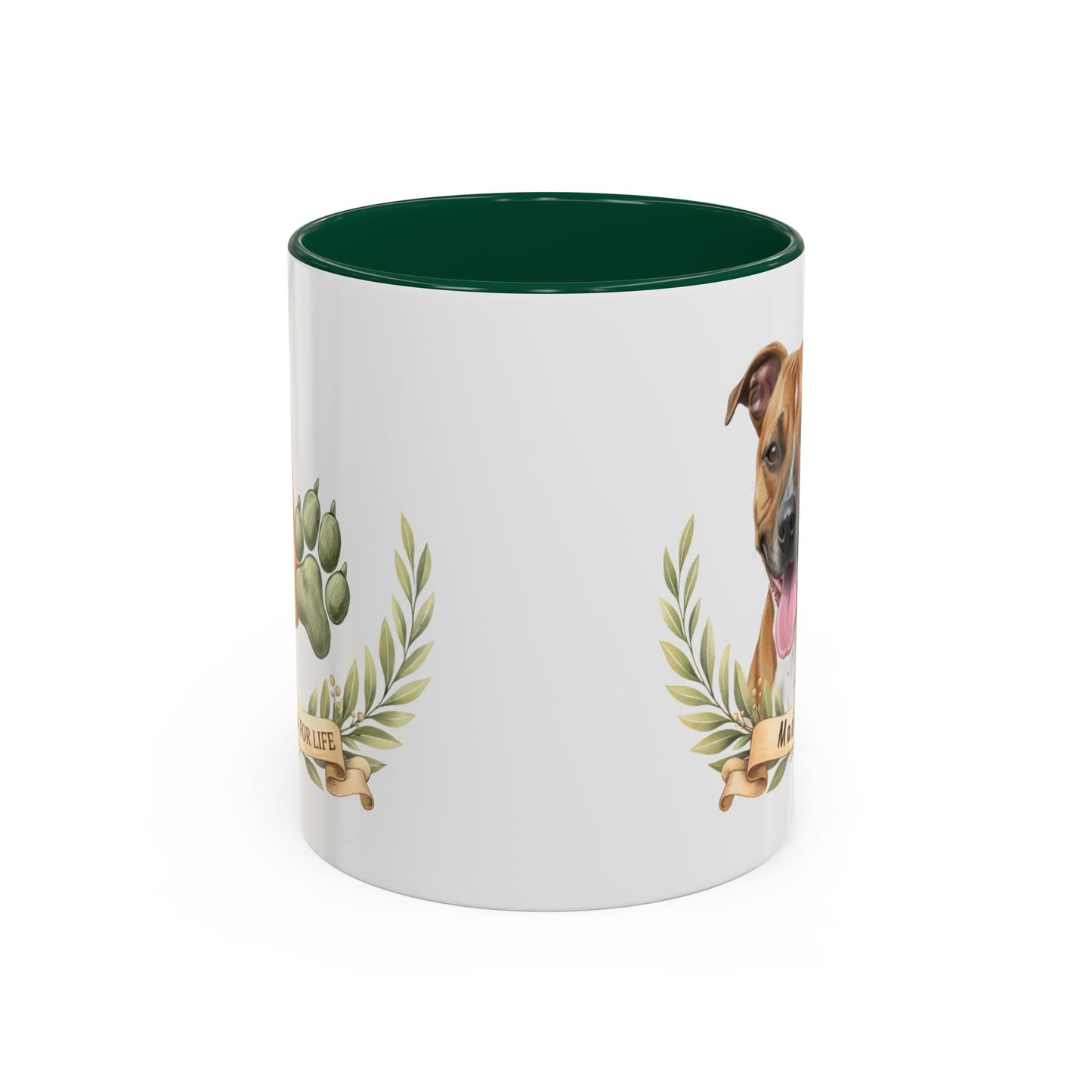 Personalized Dog Mug – Custom Digital Pencil Sketch Portrait (Ladies’ Edition – Bonded for Life)