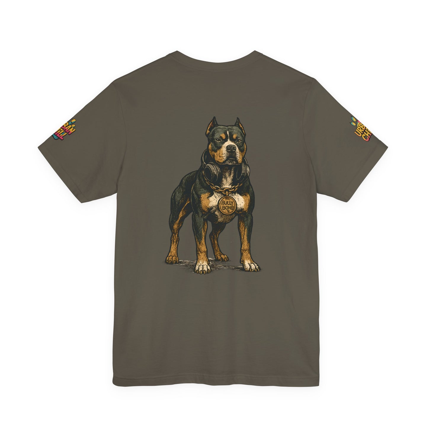 Urban Chill Sunset Pitbull Street Tee – Bella + Canvas 3001