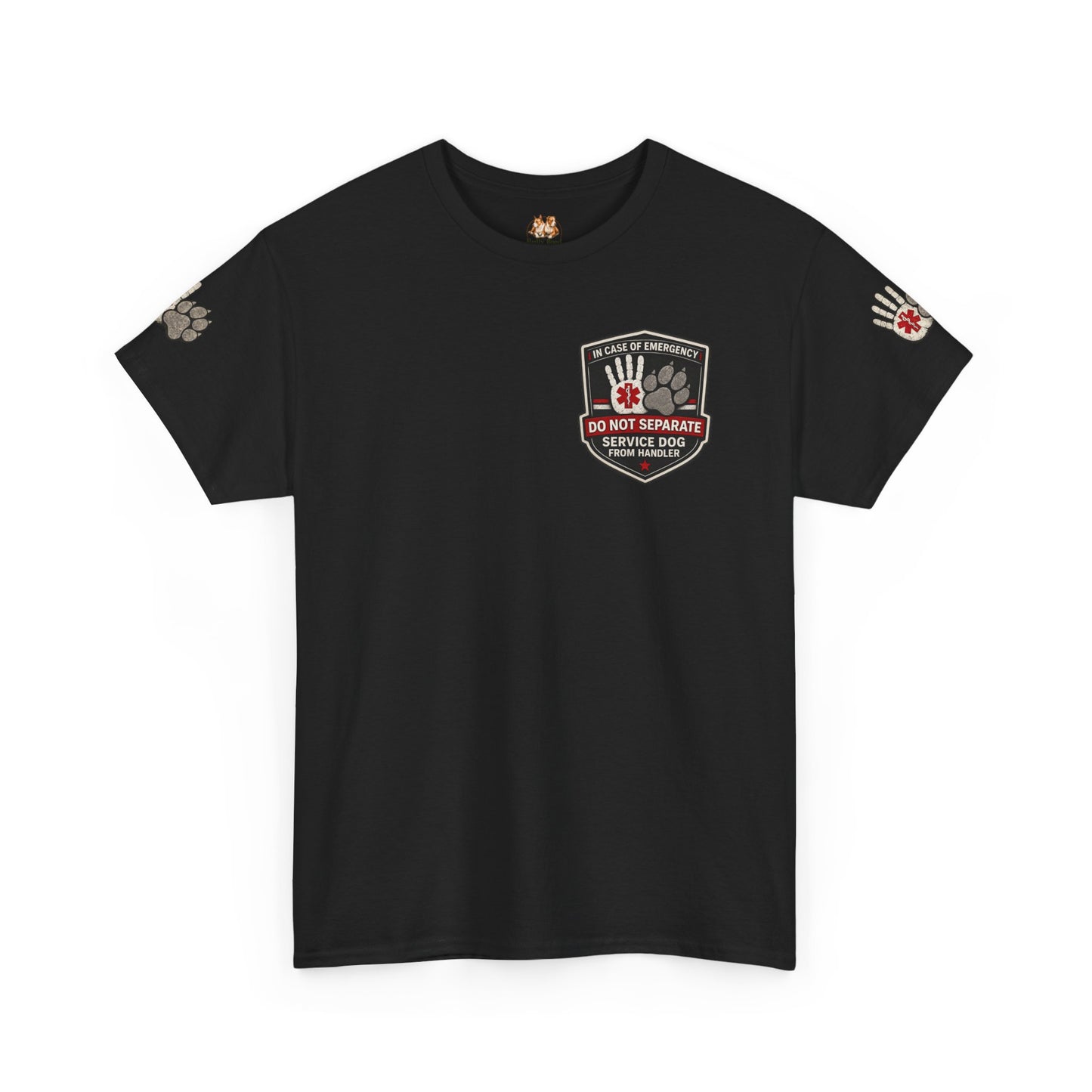 Custom Service Dog Alert T-Shirt | Personalized Working Dog Apparel | The Bully Bond Corp