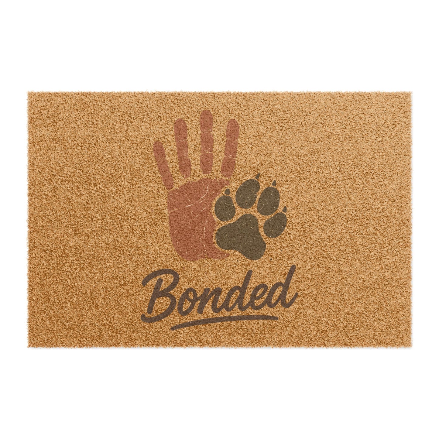 Bonded Hand & Paw Welcome Doormat – Powerbreed Home Essential