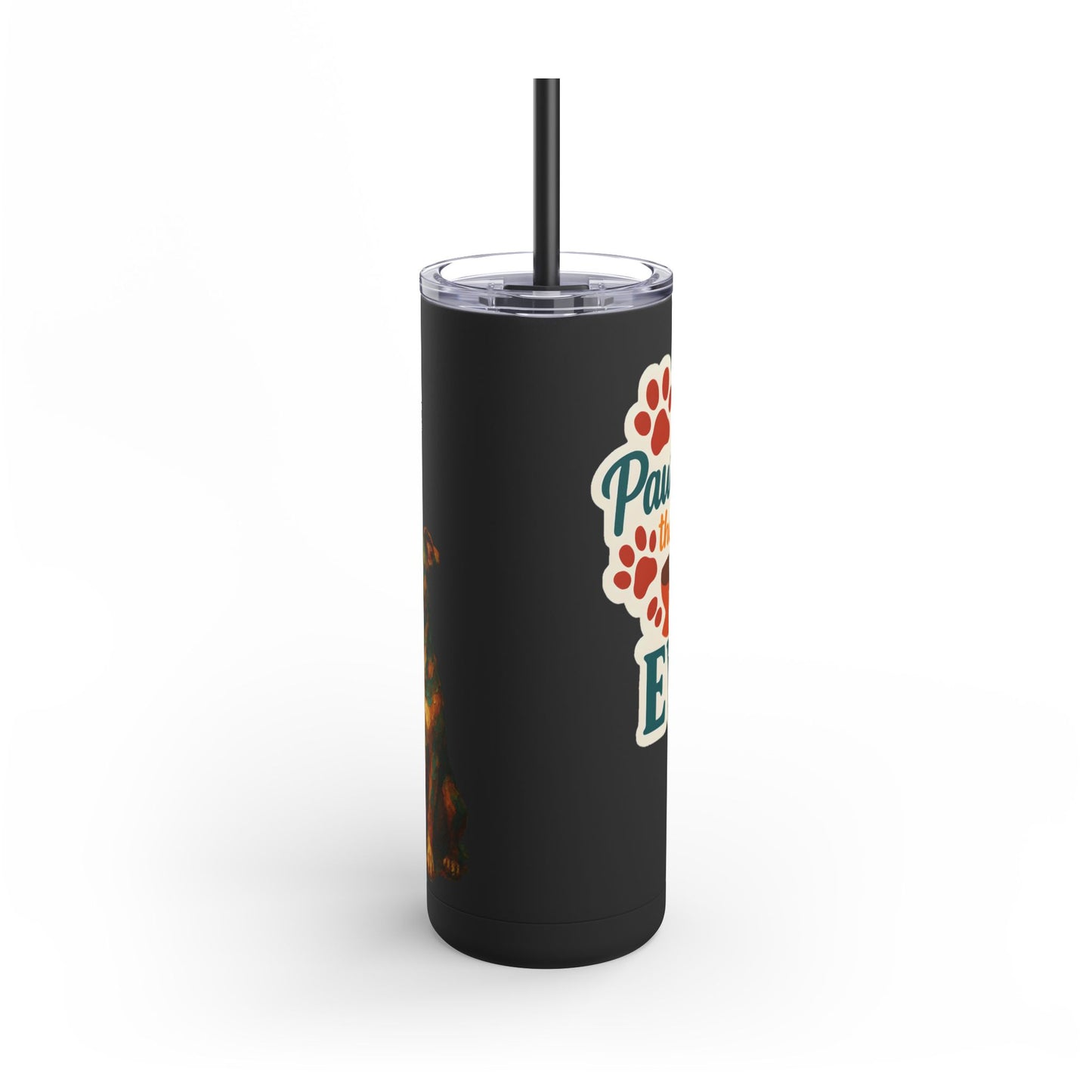 Paw-sitively the Best Dad Ever – 20oz Skinny Tumbler